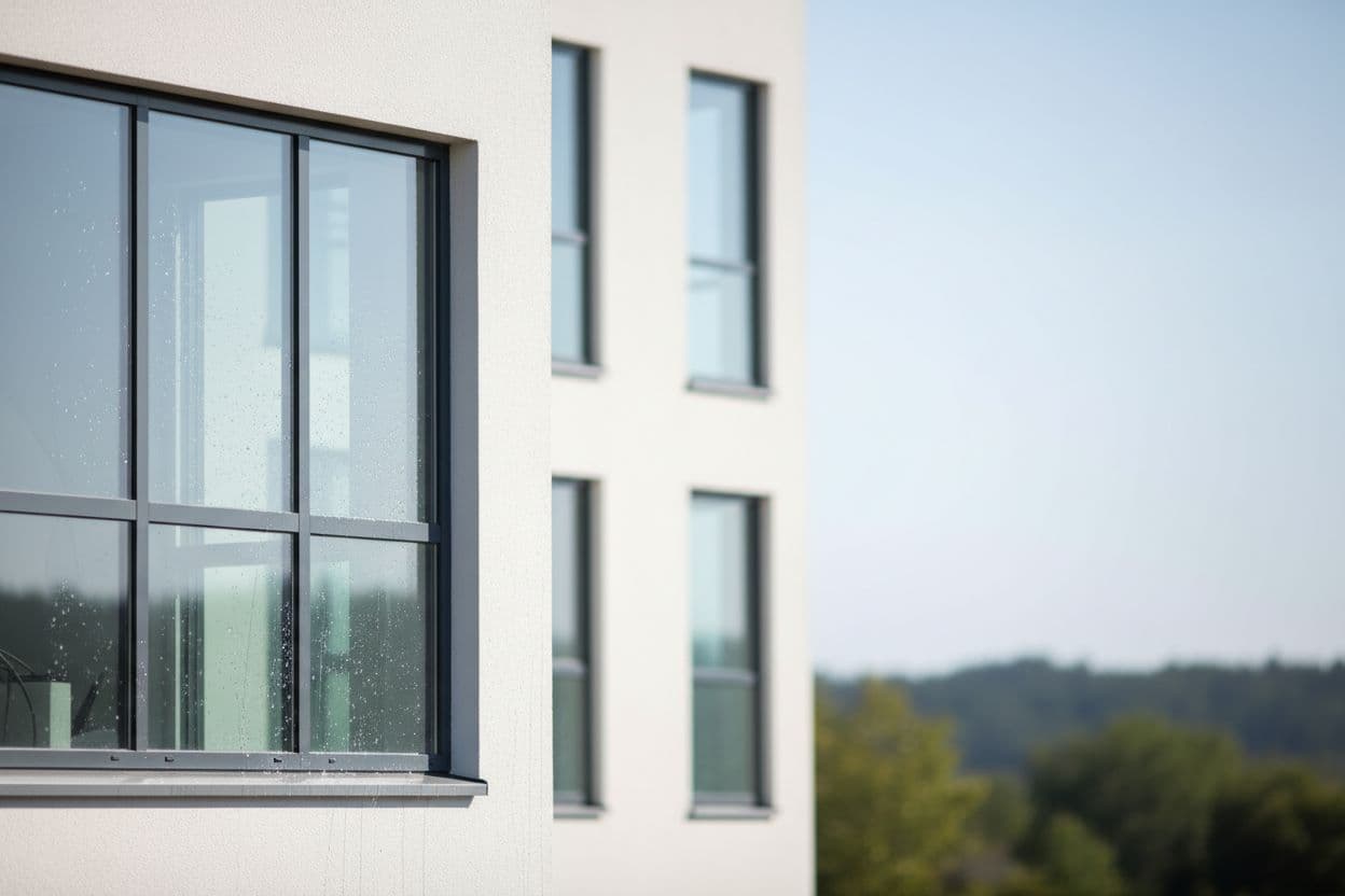 Putsfasad för BRF och företag i Malmö