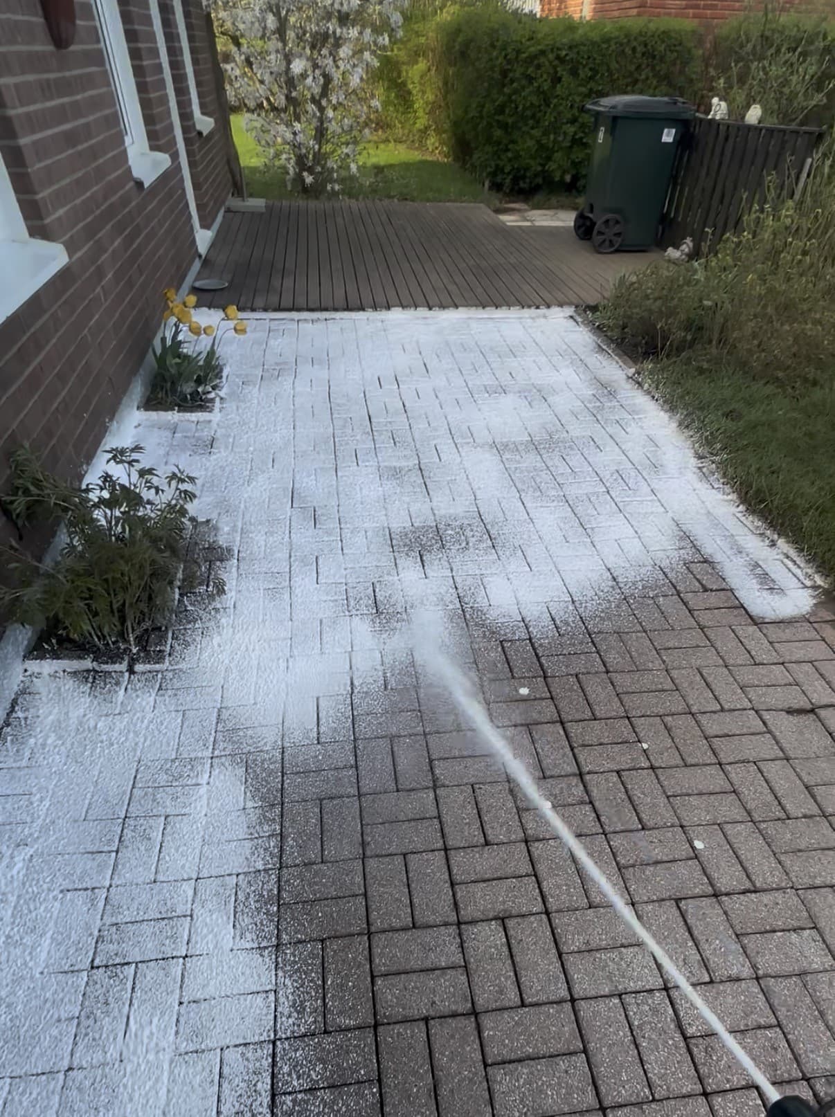 Impregnering av stenplattor i Malmö