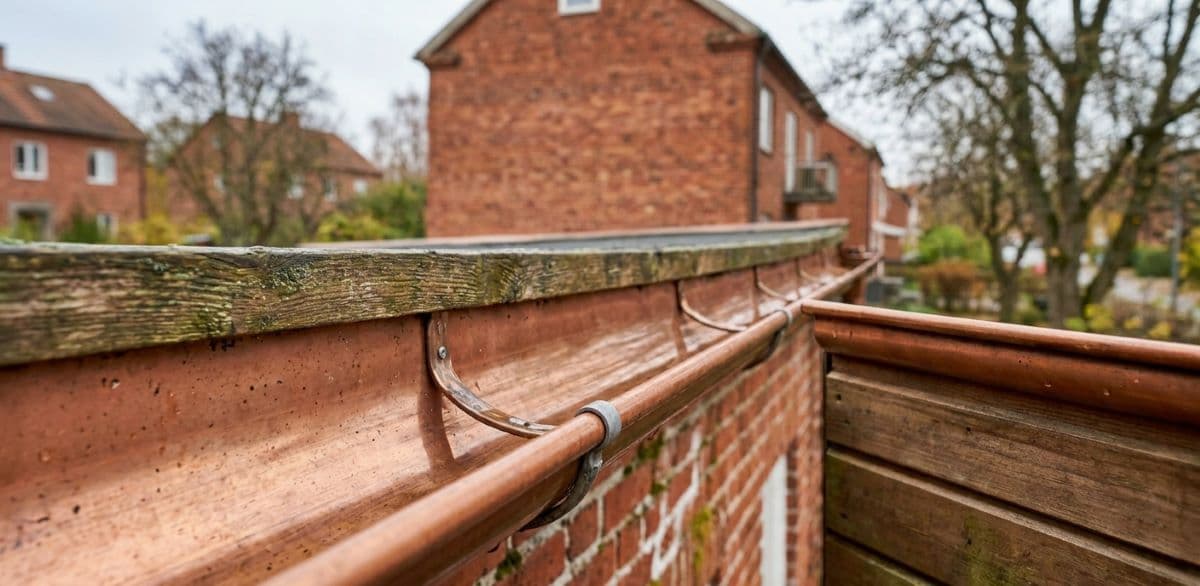 Takrännerensning — efter