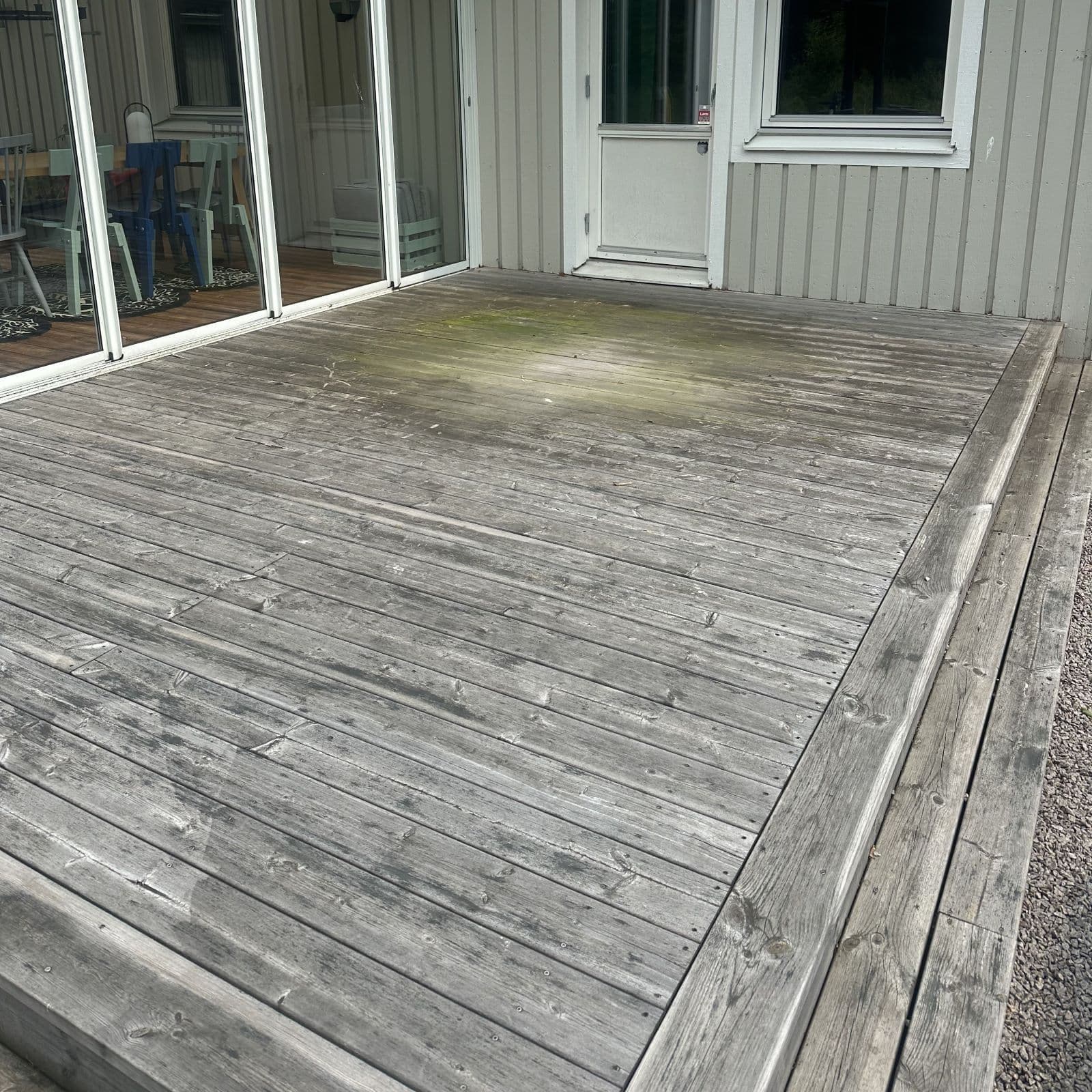 Altantvätt — före