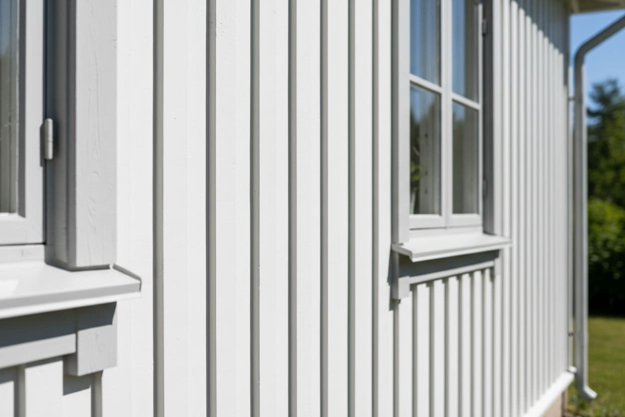 Fasadtvätt trä och panel i Malmö - skonsam rengöring