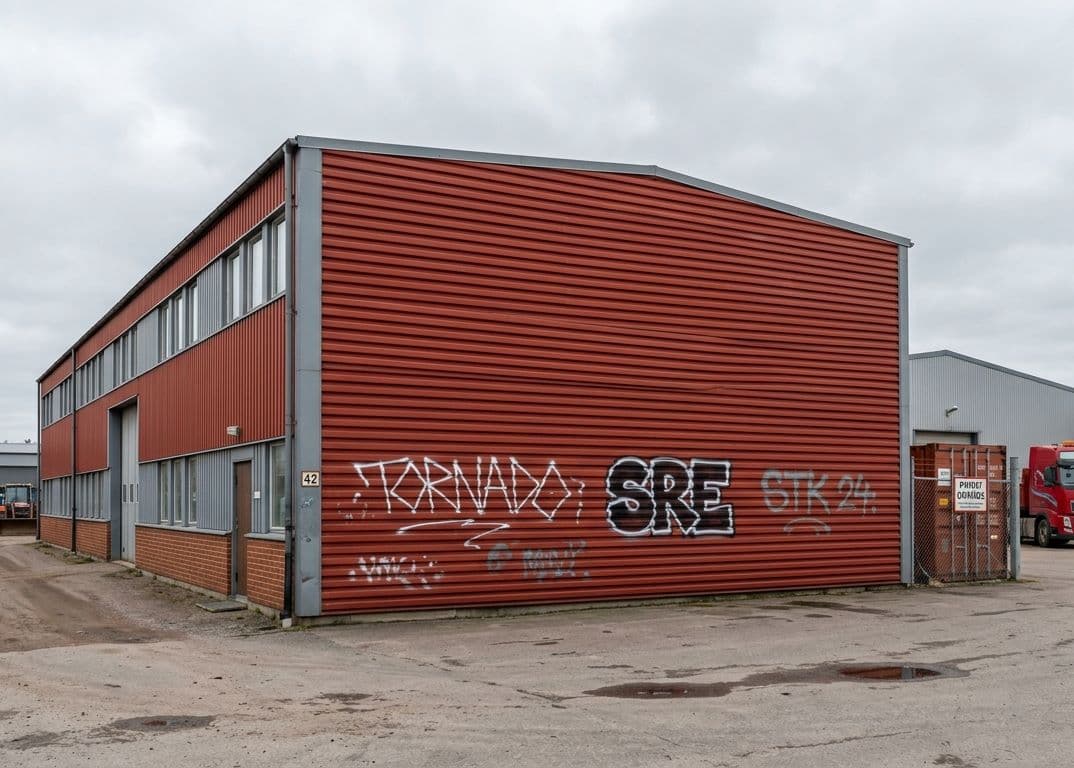 Klottersanering — efter