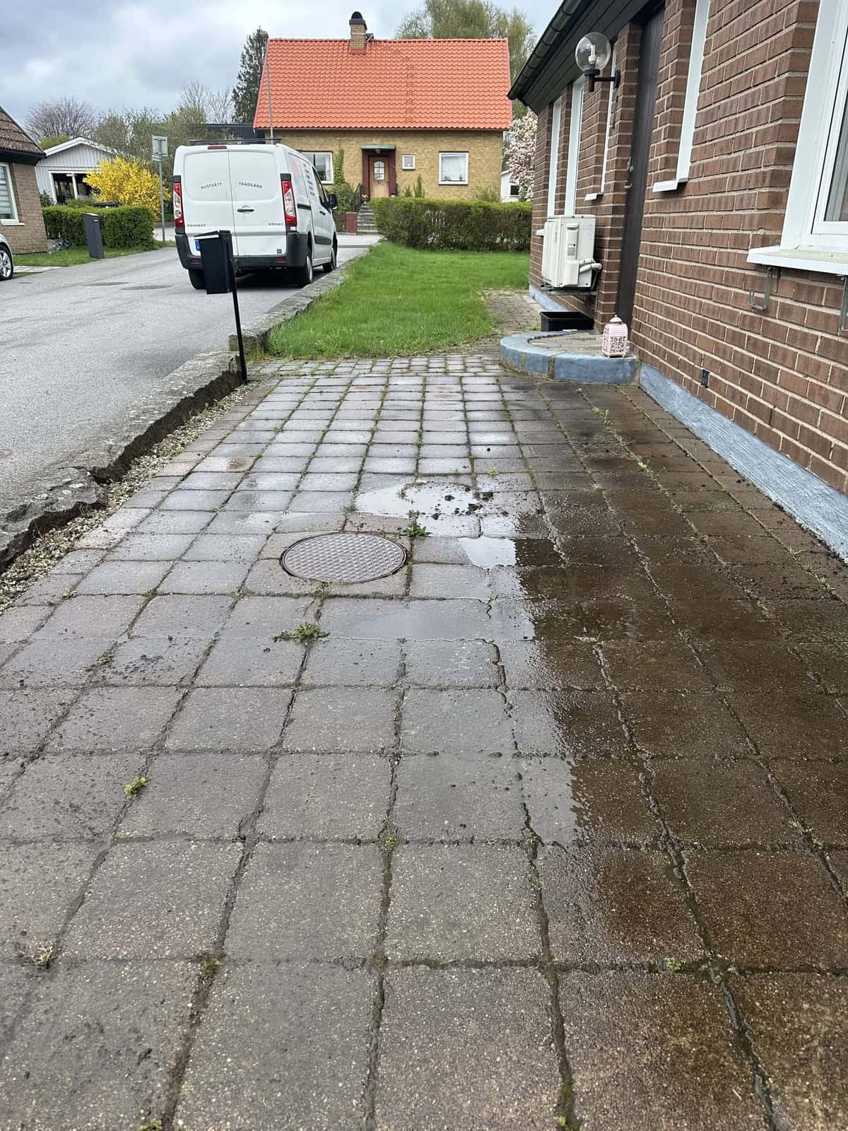 Stentvätt i Malmö — före